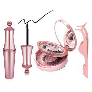 NWT--Magnetic Eyeliner Eyelash Kit, 2 Pairs